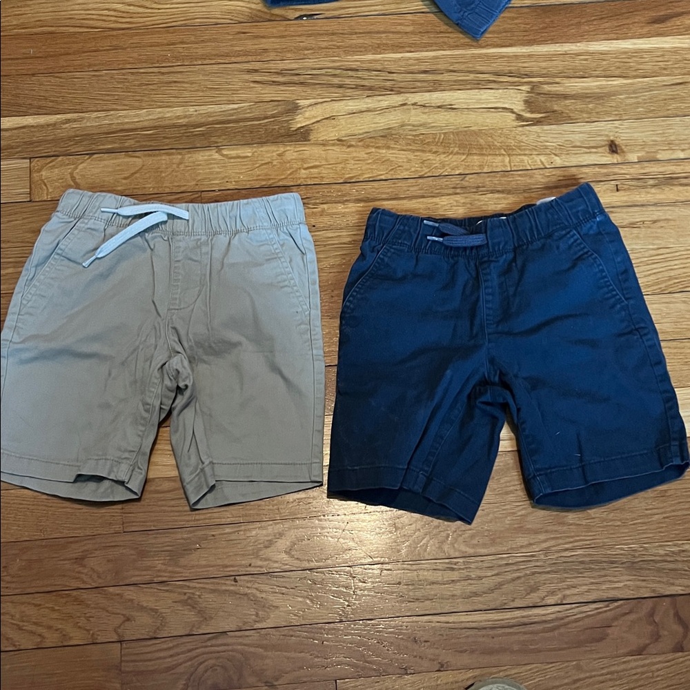 Kids school uniform Tan and Navy Shorts Set old navy 6-7Y
